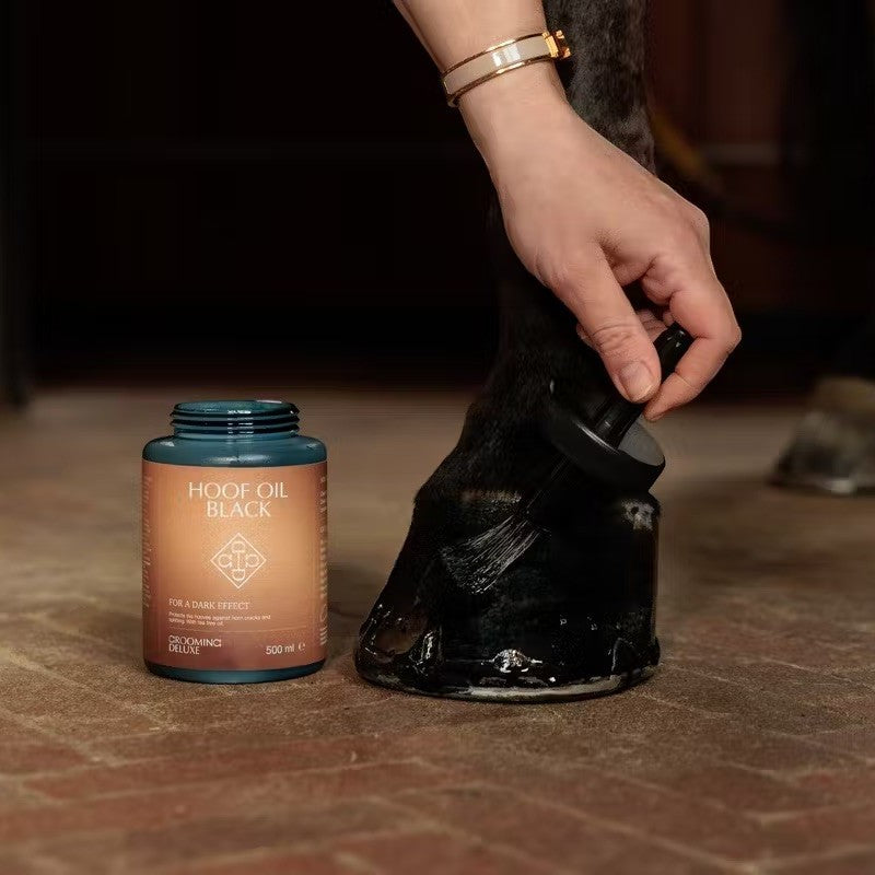 Grooming Deluxe - Huile de brillance pour sabots noir | - Ohlala