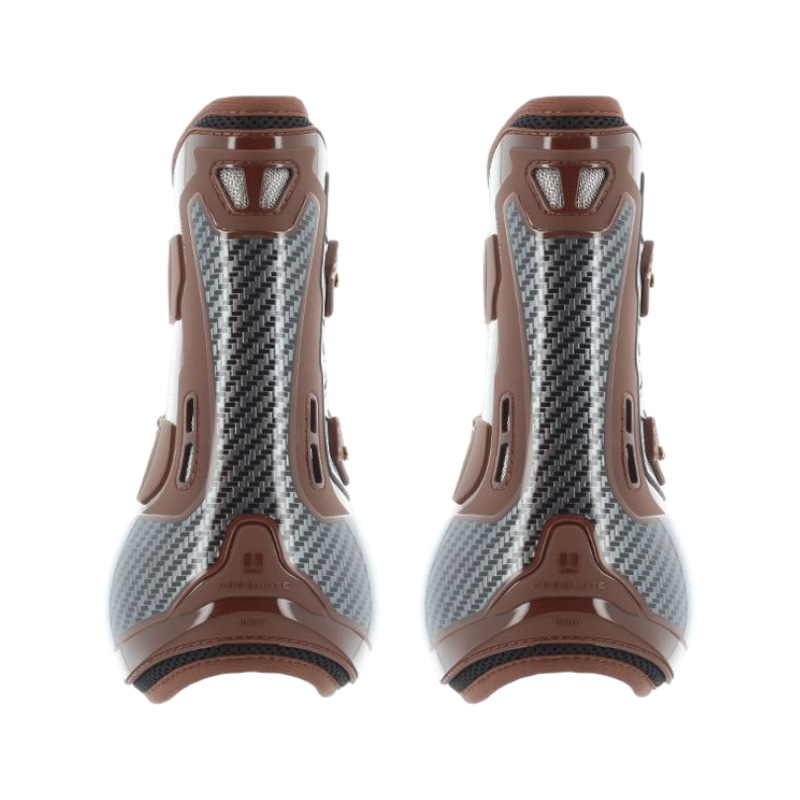 Veredus - Guêtres ouvertes Carbon Gel Absolute marron x2 | - Ohlala