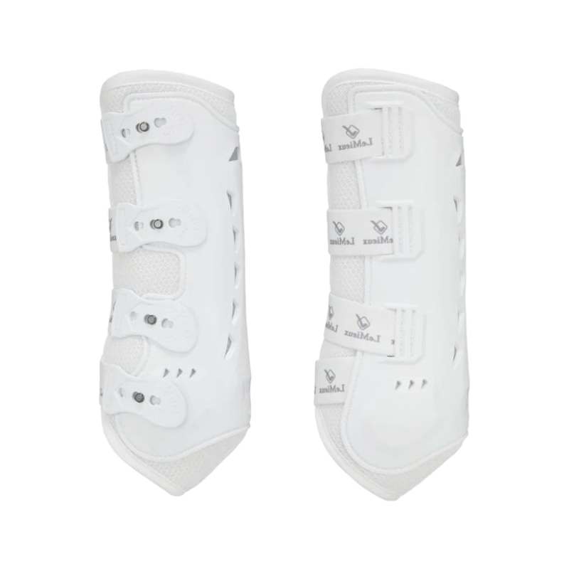 LeMieux - Ultra Mesh Snug closed gaiters white