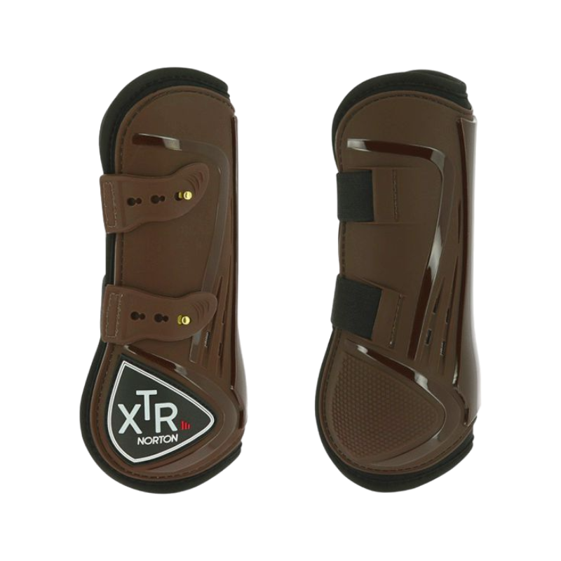 Norton - Guêtres XTR à boutons marron x2 | - Ohlala