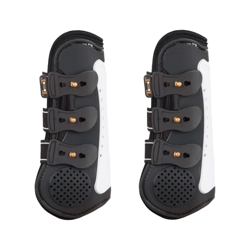TdeT - Guêtres proteck' compet noir/blanc x2 | - Ohlala