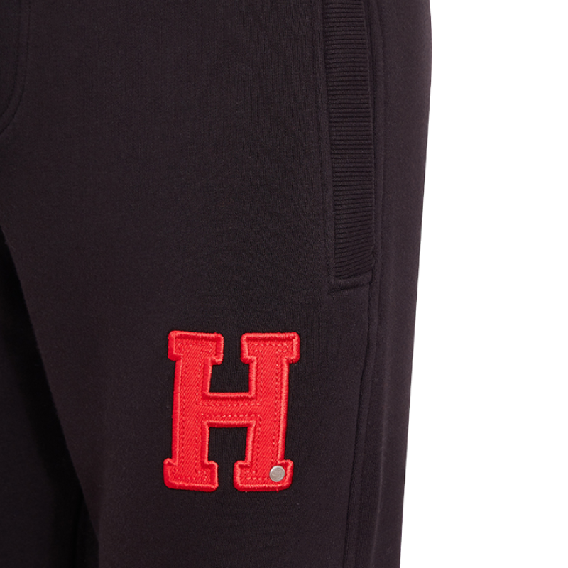 Hagg - Jogging homme noir/ rouge | - Ohlala