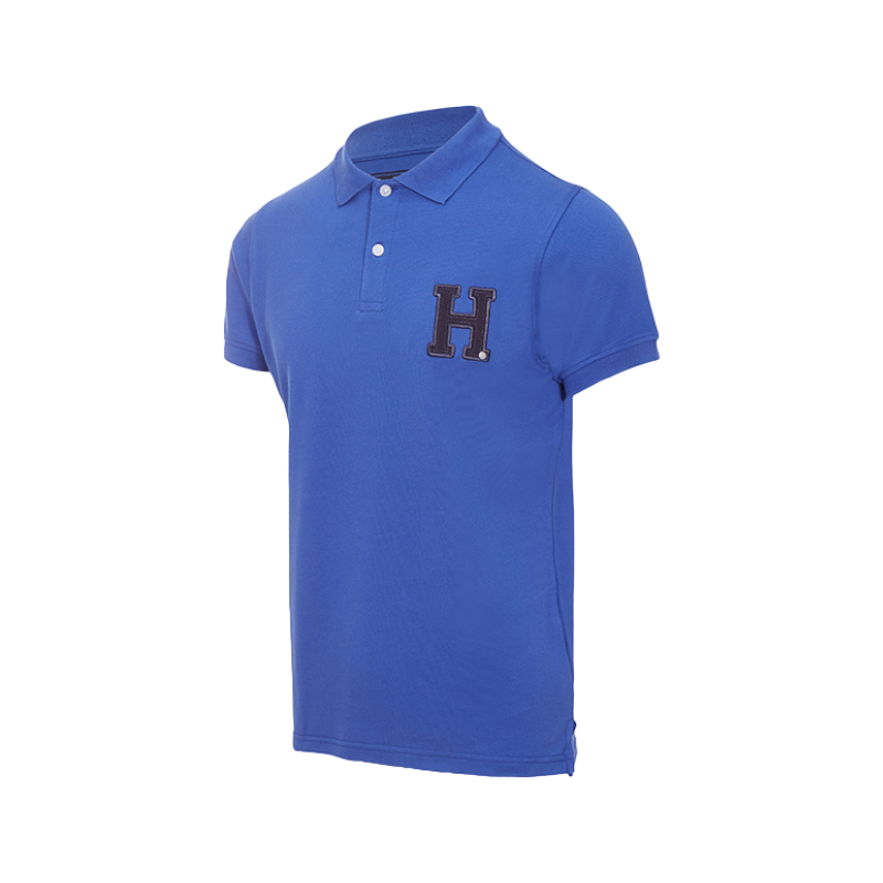 Hagg - Polo manches courtes homme bleu roi | - Ohlala