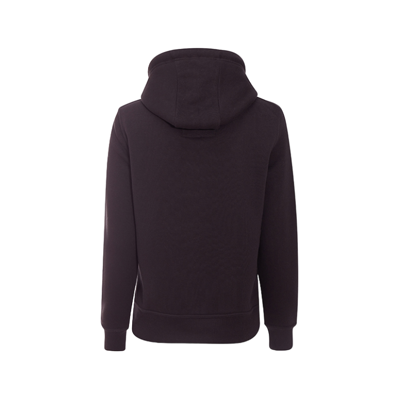 Hagg - Sweat à capuche femme noir/ rouge | - Ohlala