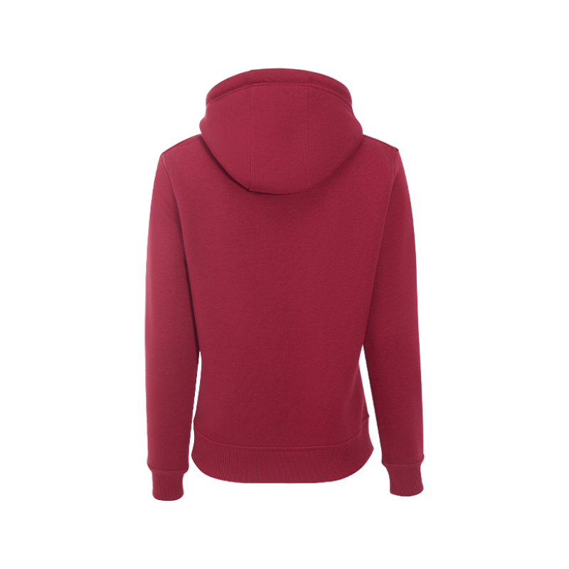 Hagg - Sweat à capuche femme prune/ marine | - Ohlala