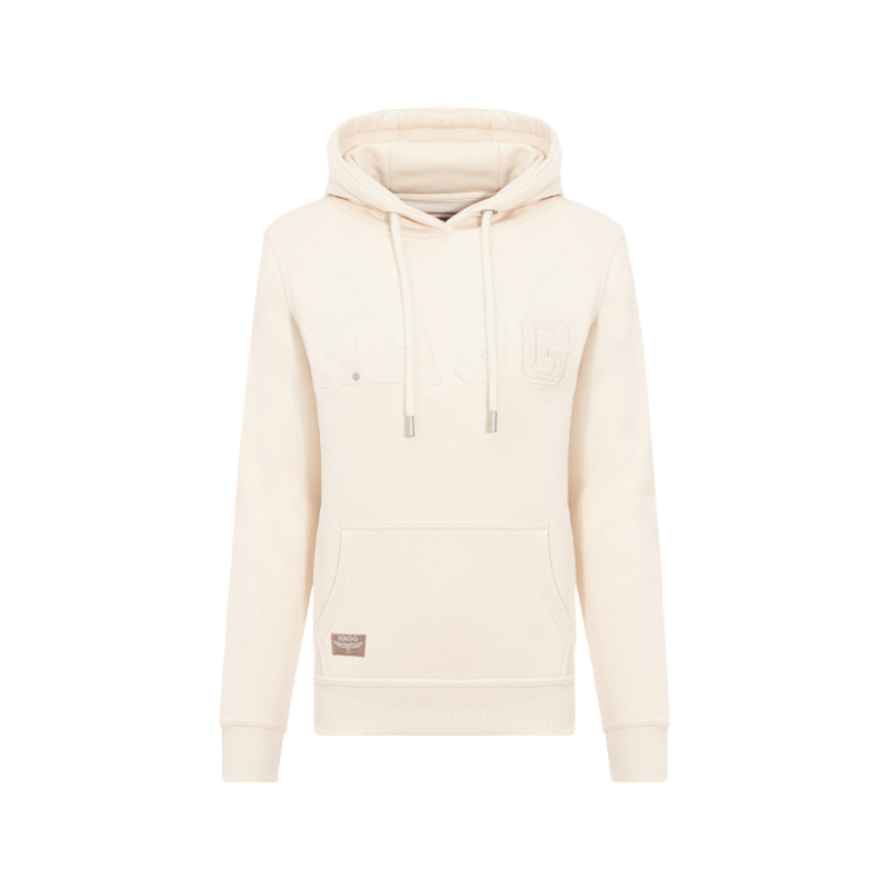 Hagg - Sweat à capuche femme beige | - Ohlala