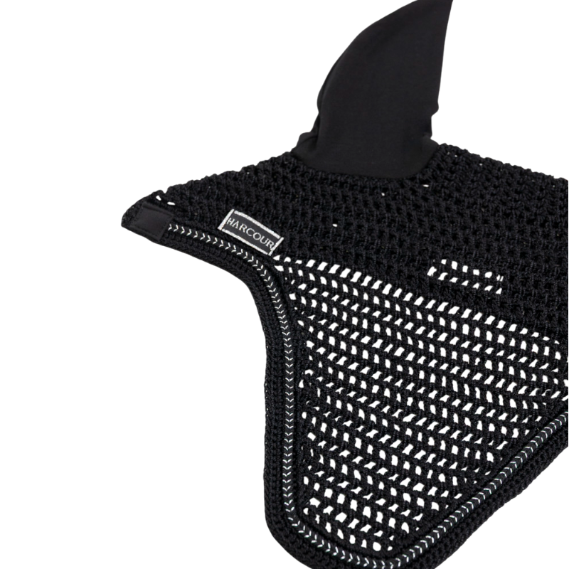 Harcour - Black Aska horse bonnet
