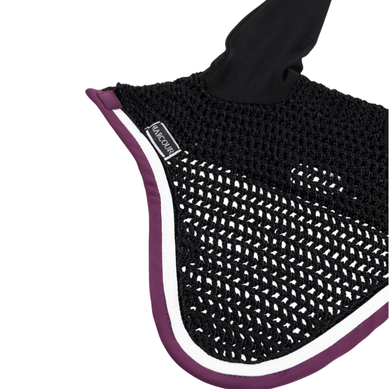 Harcour - Black/fig hat for horses Feeby