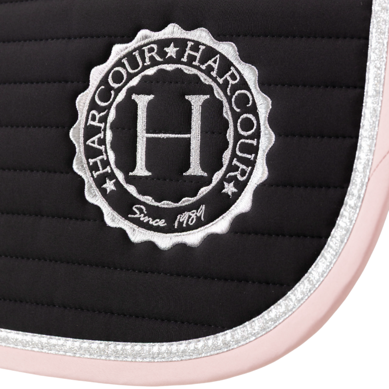 Harcour - saddle pad Black Karembar / peony