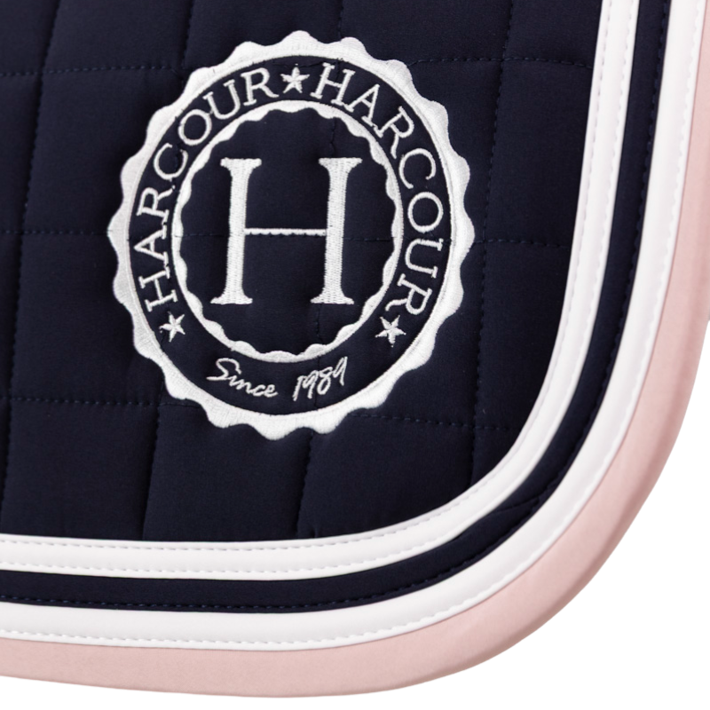 Harcour - saddle pad Soft marine/peony