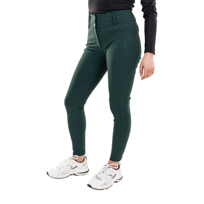Harcour - Damenreitjeans Luce Dschungelgrün