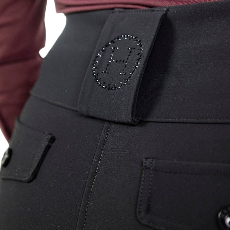 Harcour - Damenreitpants Luce schwarz