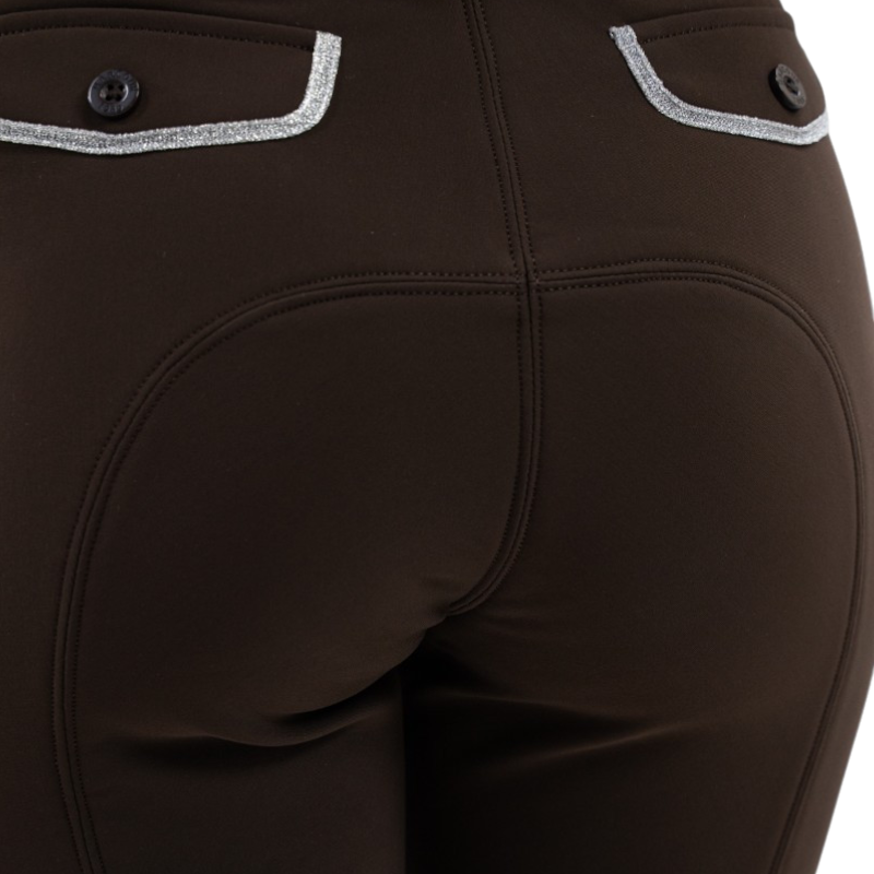 Harcour - Women's riding pants Jaltika cacao