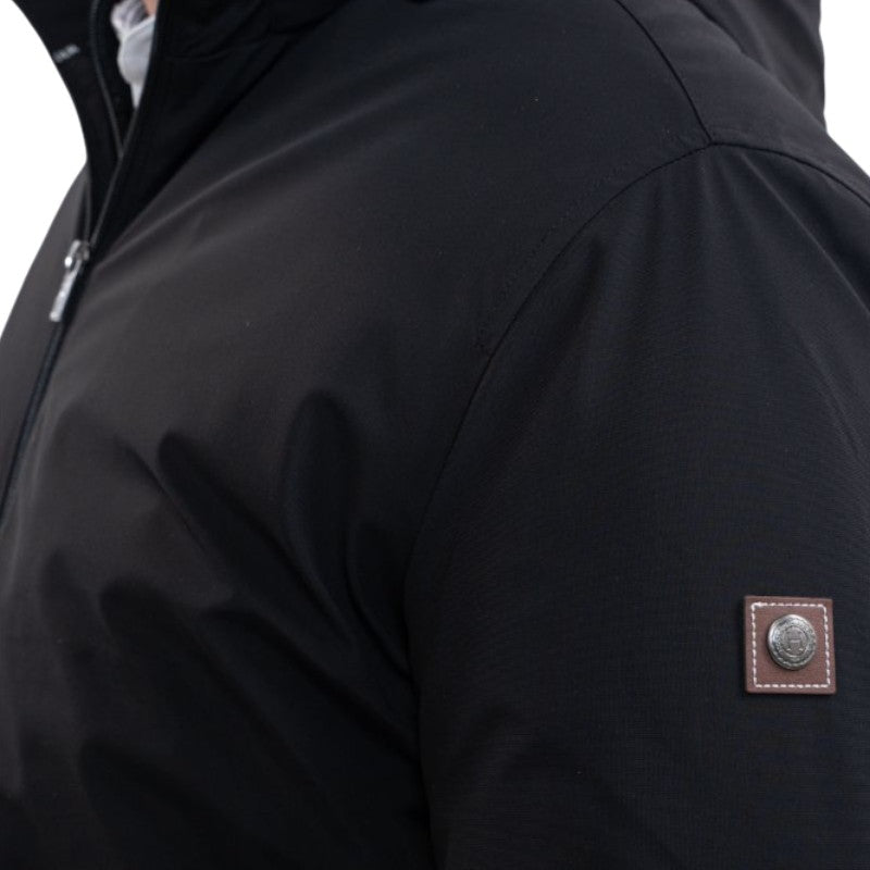 Harcour - Parka longue homme Robertol noir