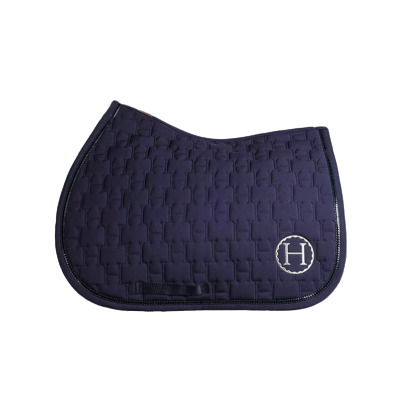 Harcour - Tapis de selle Sirnali marine | - Ohlala