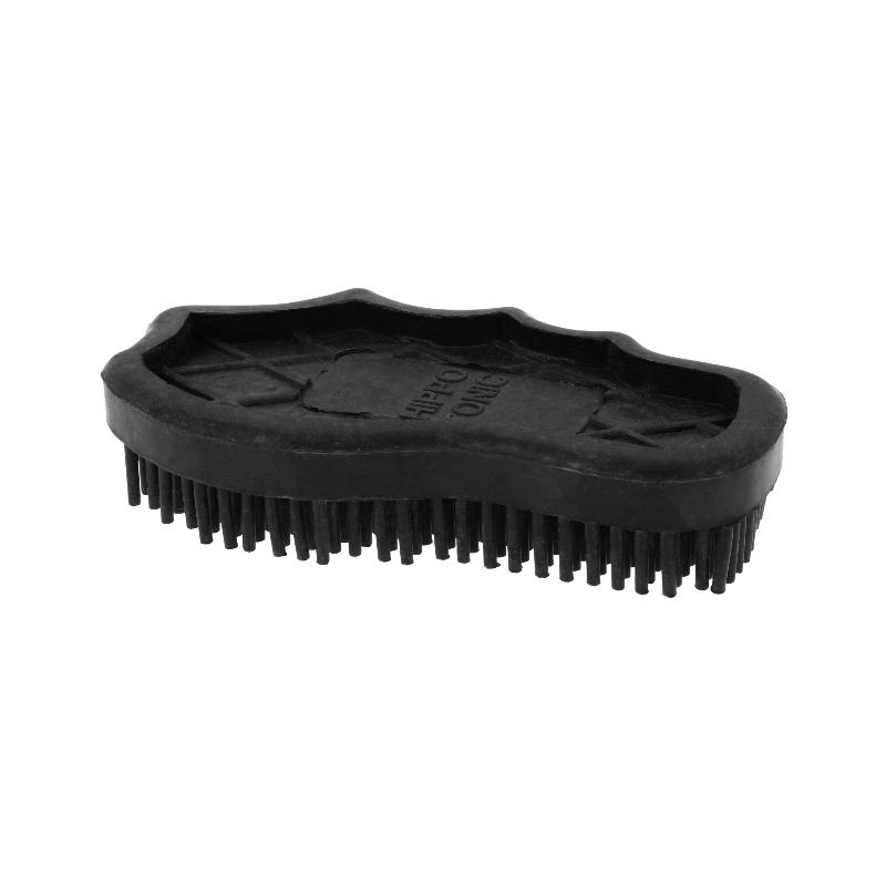 Hippotonic - Brosse de massage pics medium noir | - Ohlala