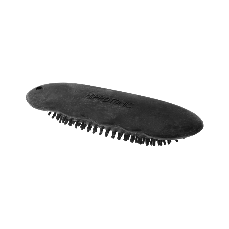 Hippotonic - Brosse de massage rase noir | - Ohlala