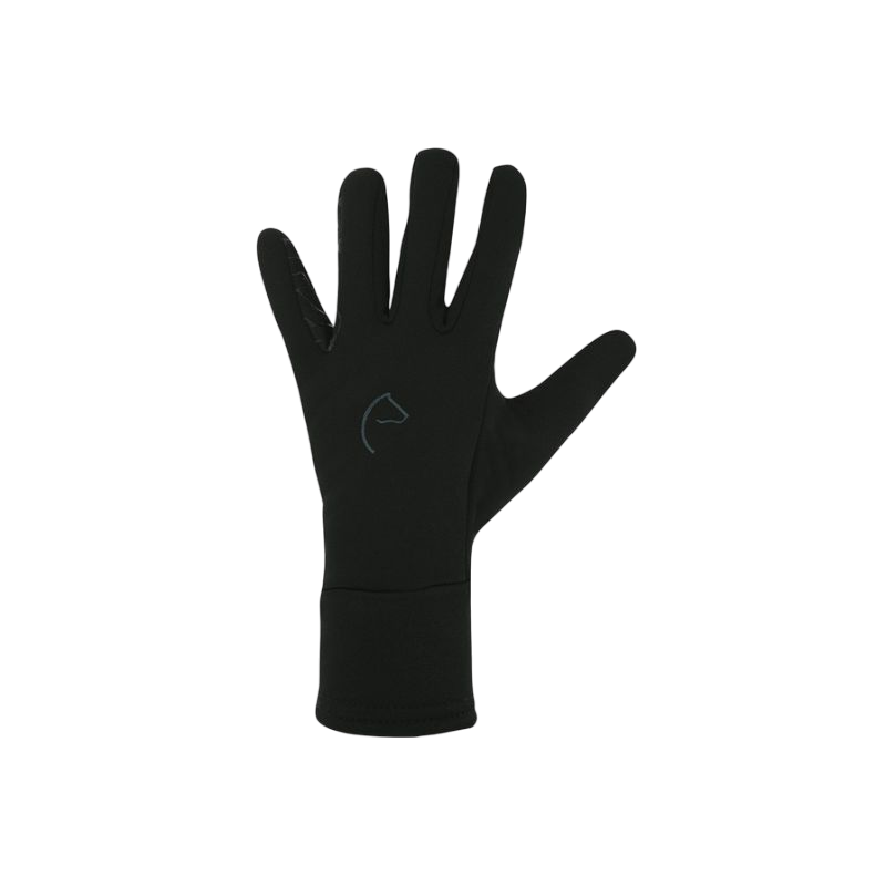 Equithème - Gants hiver digital noir | - Ohlala