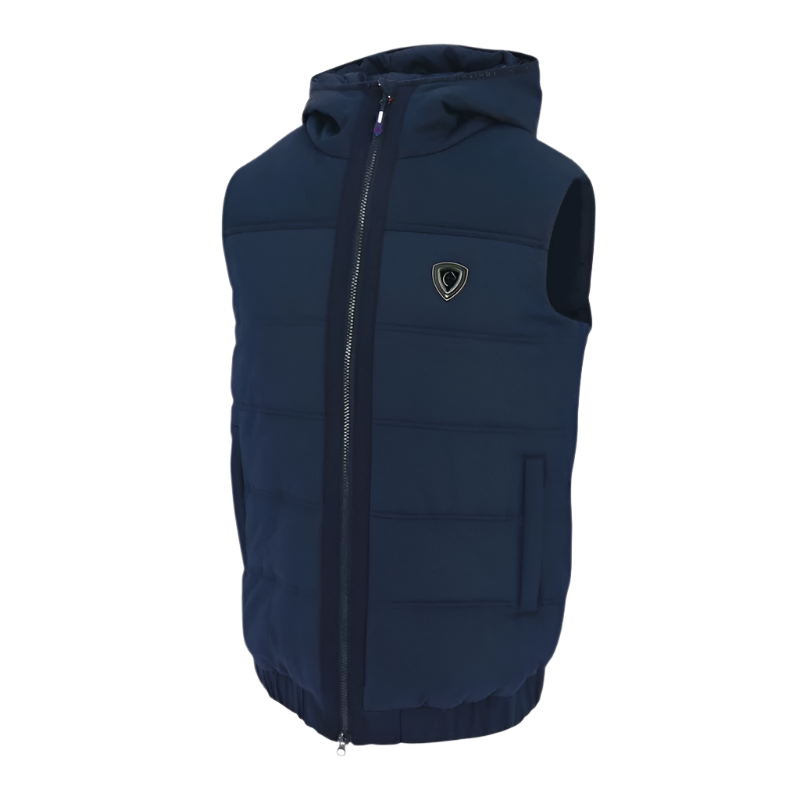 Equithème - Veste sans manches homme matelassé leny marine | - Ohlala