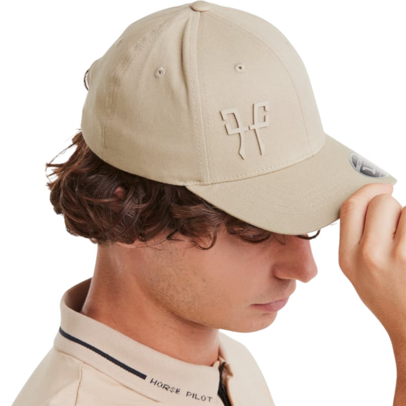 Horse Pilot - Casquette Flexfit latte | - Ohlala