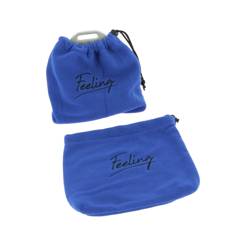 Feeling - Housses d'étriers polaires bleu roi (x2) | - Ohlala