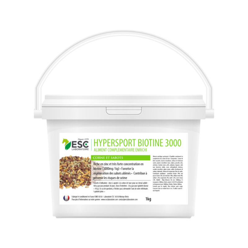 ESC Laboratoire - Complément alimentaire Hypersport Biotine | - Ohlala