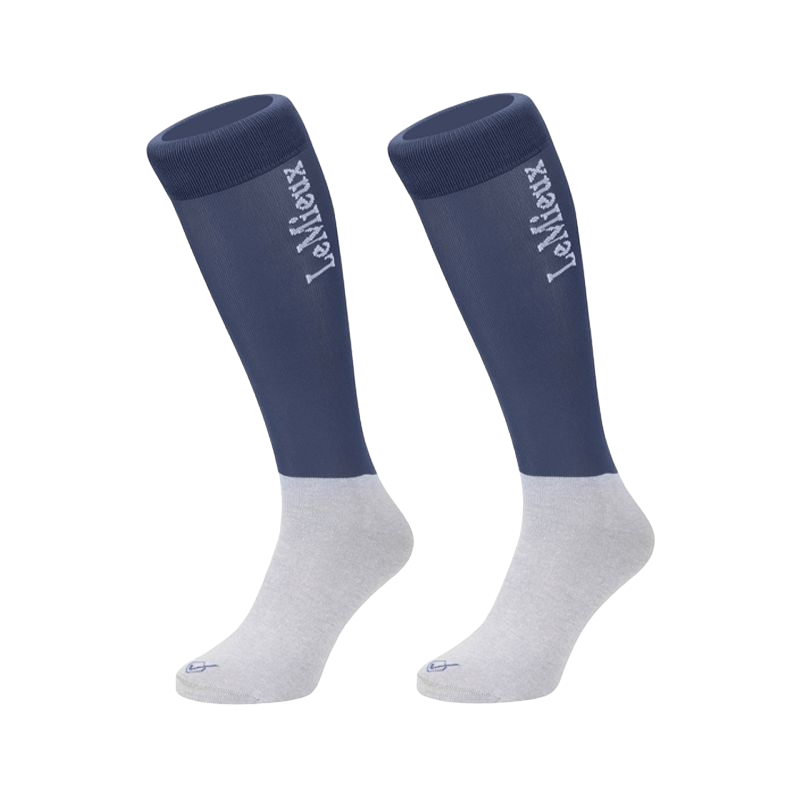 LeMieux - Chaussettes d'équitation Ice Blue (x2) | - Ohlala