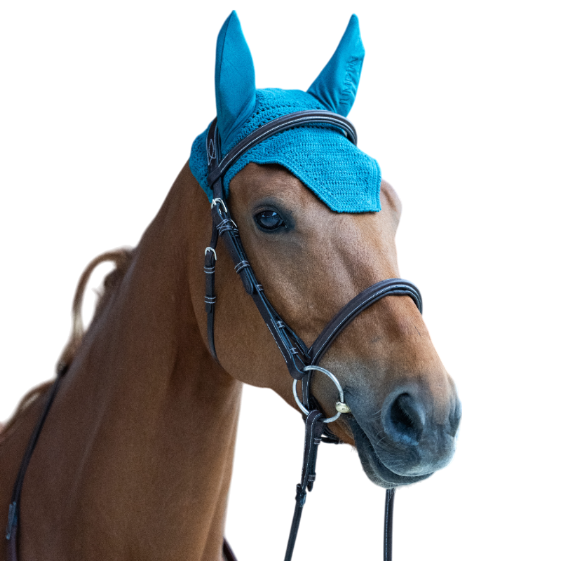 Jump'In - Bonnet pour chevaux Balthazar lagon/ lagon | - Ohlala
