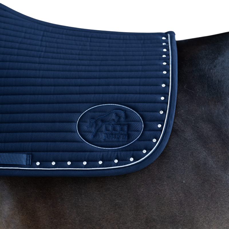 Jump'In - Balthazar marine/ diamant zadelpad