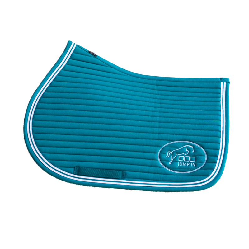 Jump'In - Balthazar zadeldoek lagune/ wit