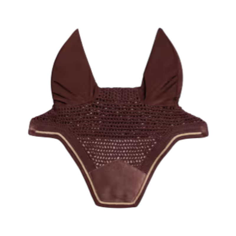 Kentucky Horsewear - Bonnet pour chevaux anti-bruits Wellington Velvet light purple | - Ohlala