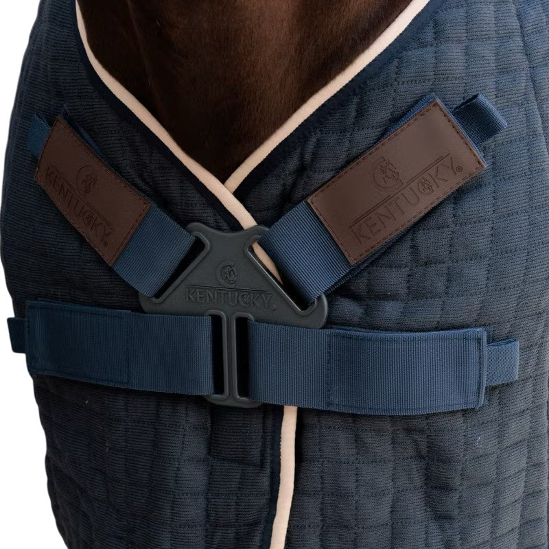 Kentucky Horsewear - Chemise séchante Protherm marine | - Ohlala