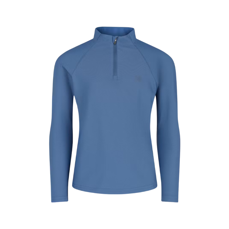 Kentucky Horsewear - Barcelona Kids training T-shirt jongens lange mouwen marine