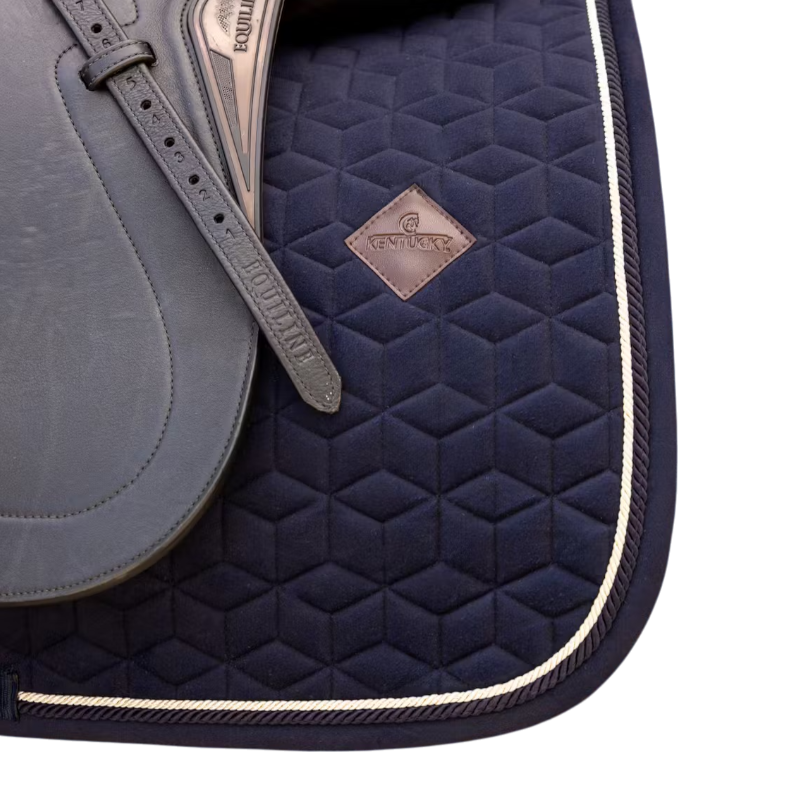 Kentucky Horsewear - Dressuurtapijt Velvet donker navy