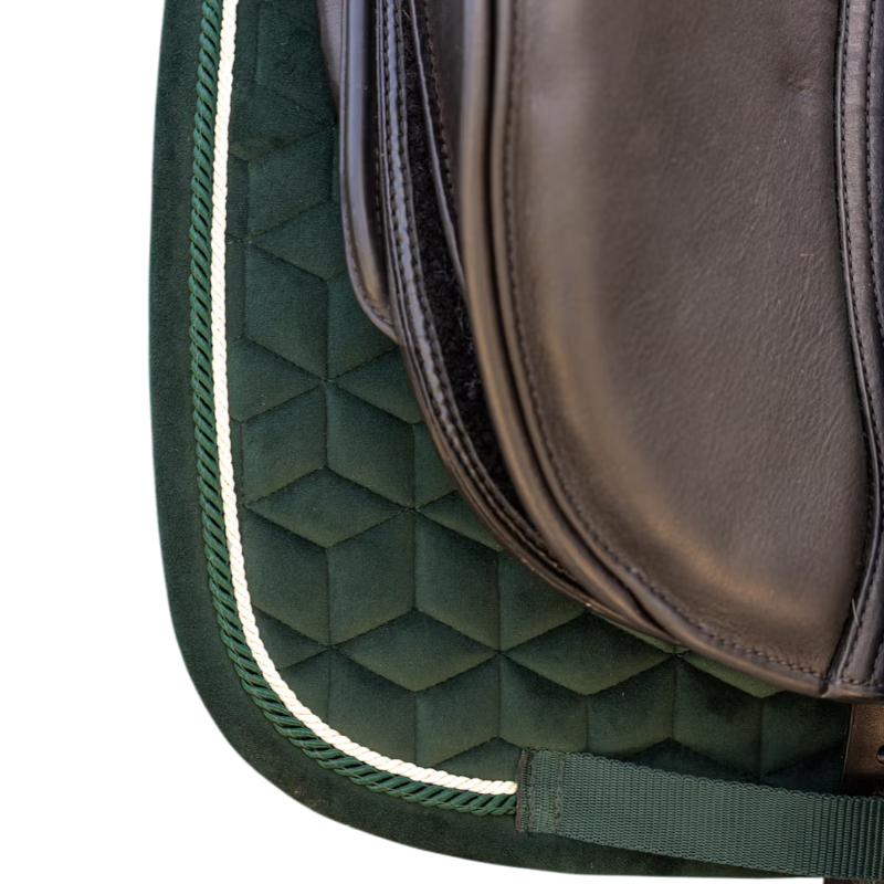 Kentucky Horsewear - Dressurmatte Velvet Tannengrün