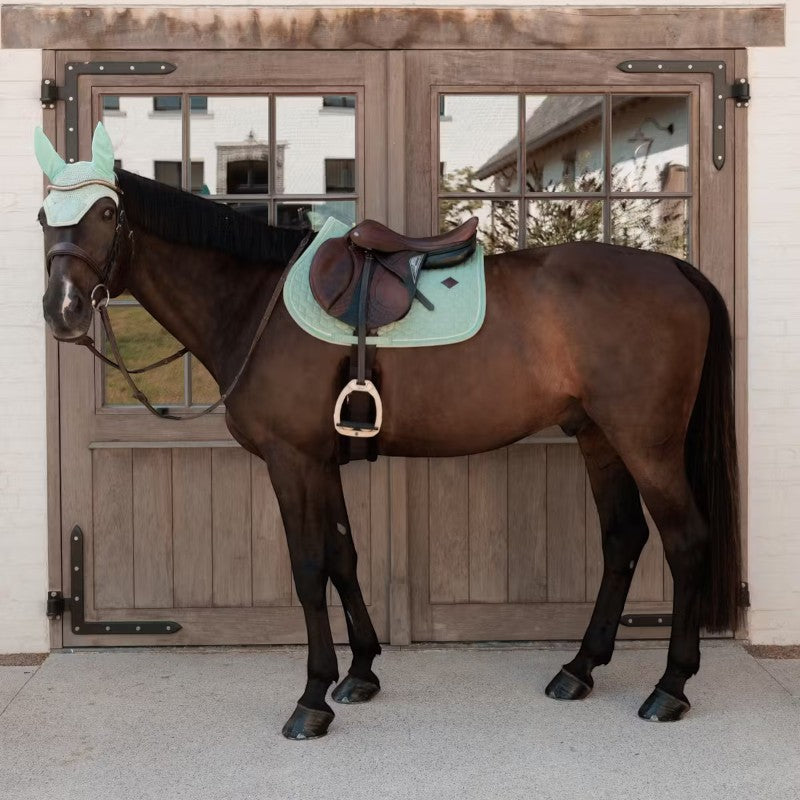 Kentucky Horsewear - Zadelkussen Velvet mint
