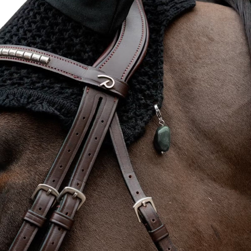 Kentucky Horsewear - Lucky charms dark green stone