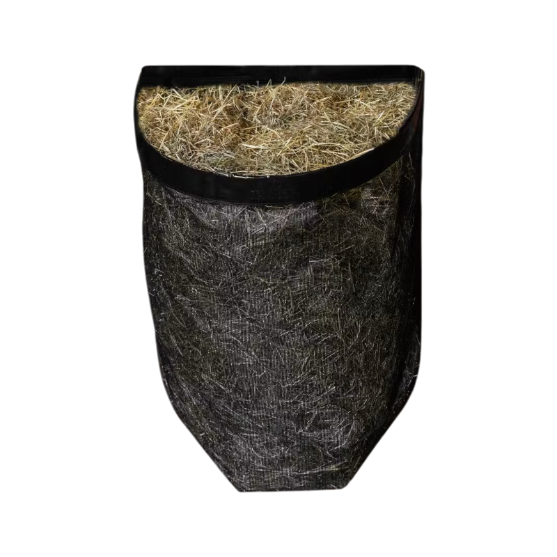 Kentucky Horsewear - Straight black hay bag