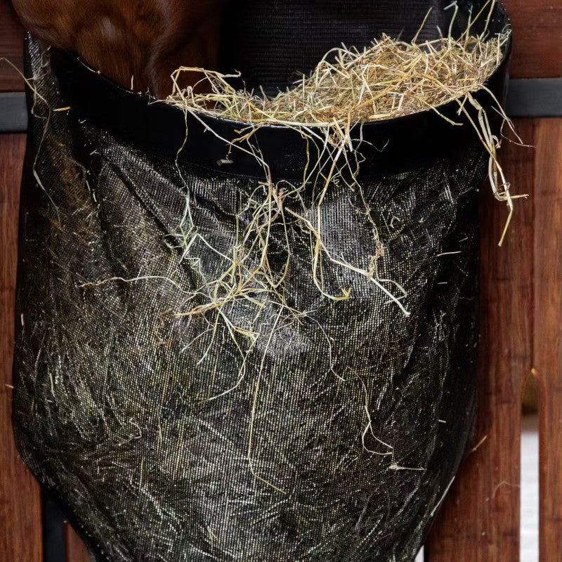 Kentucky Horsewear - Straight black hay bag