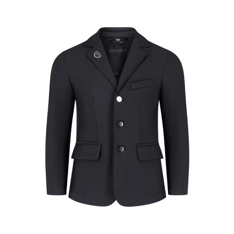 Kentucky Horsewear - Veste de concours Lyon Kids garçon marine | - Ohlala