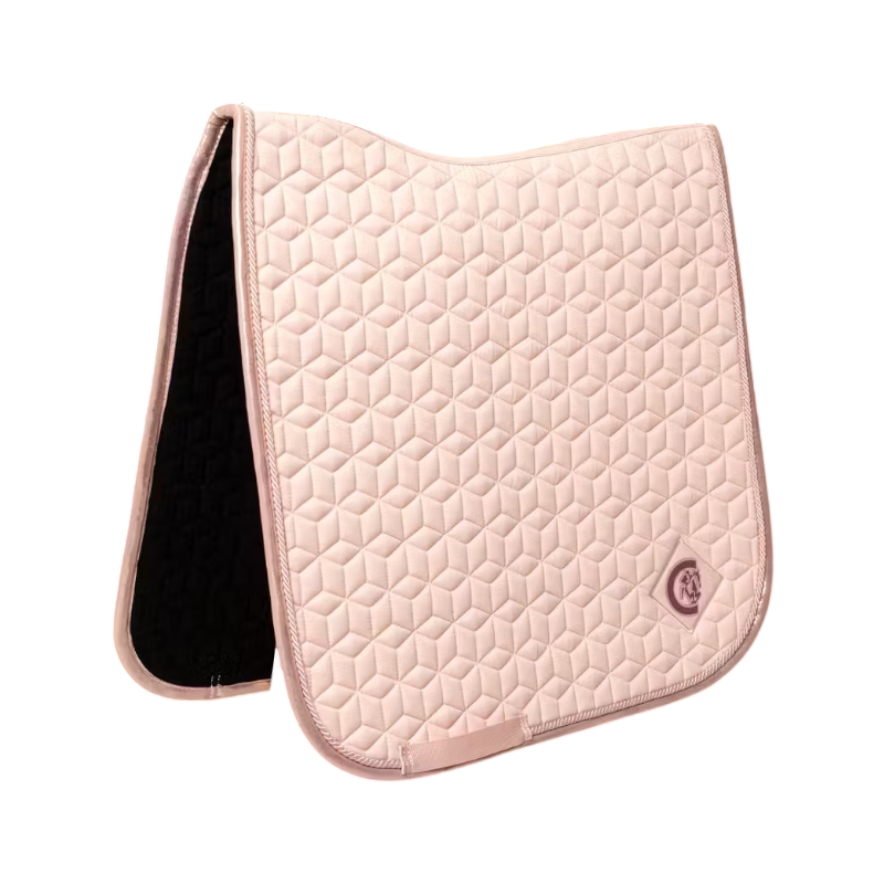 Kentucky Horsewear - Tapis de dressage Sparkling vieux rose | - Ohlala
