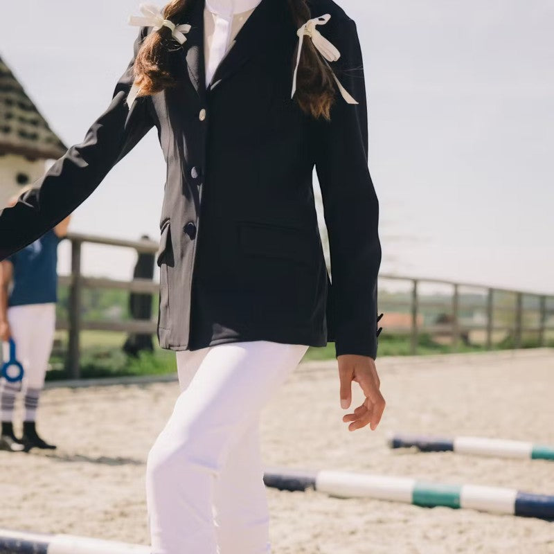 Kentucky Horsewear - Veste de concours Paris Kids fille marine | - Ohlala