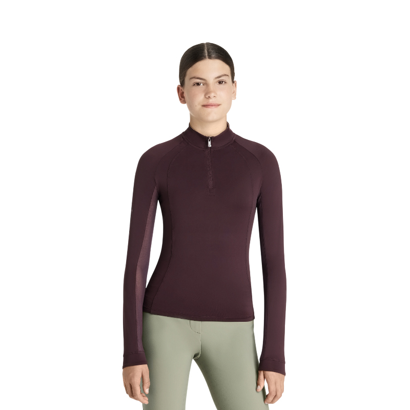Lemieux - Lightweight Baselayer Child Young Rider Hope damson