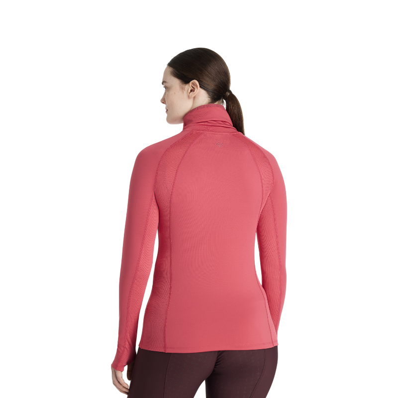 Lemieux - Baselayer manches longues col montant femme Sara cranberry
