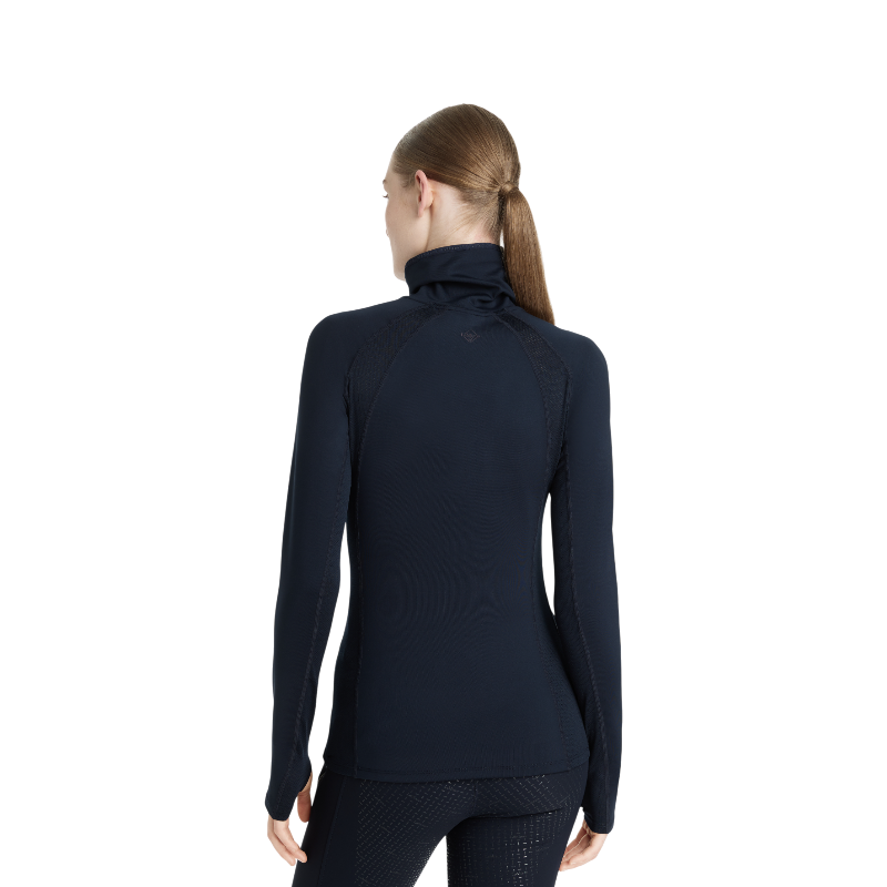 Lemieux - Baselayer lange mouwen hoge hals dames Sara marine