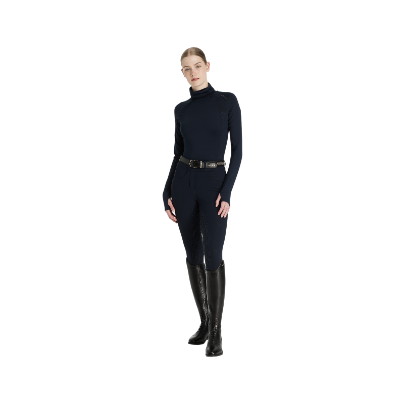 Lemieux - Baselayer lange mouwen hoge hals dames Sara marine