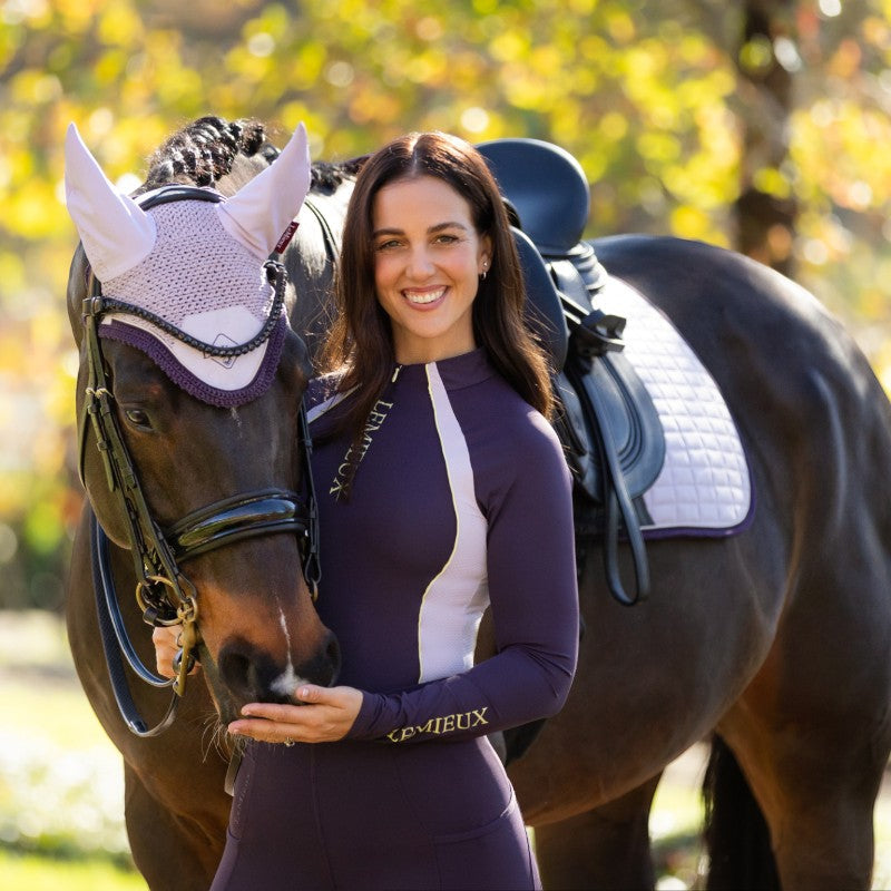 Lemieux - Baselayer lange mouwen mesh dames Philippa juniper