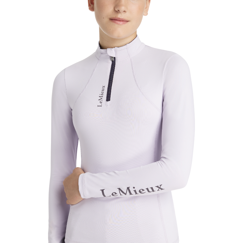 Lemieux - Baselayer long sleeves children's Classic Young Rider lilac