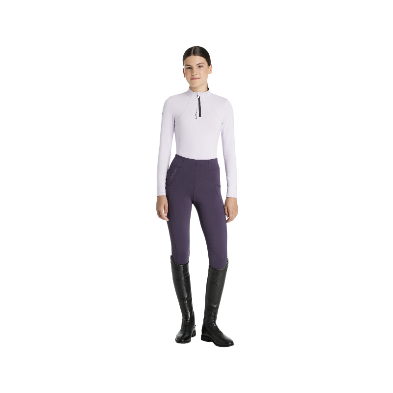 Lemieux - Baselayer long sleeves children's Classic Young Rider lilac