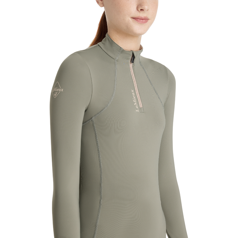 Lemieux - Baselayer lange mouwen kind Klassiek Young Rider rozemarijn
